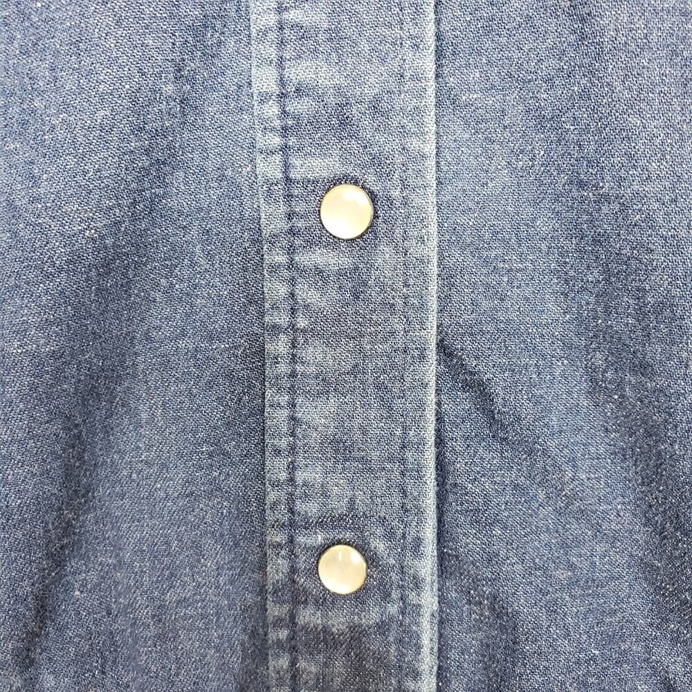 Vintage Trego's Westward pearl snap denim dress - Picture 3 of 12